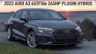 THE BEST NEW A3? 2023 AUDI A3 8Y 45TFSIe 245HP SPORTBACK  PHEV HYBRID - In full detail