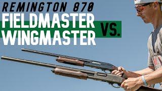 New Remington 870 Pumps vs Old | 870 FieldMaster vs 870 WingMaster 12ga Pump Shotgun Review