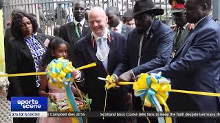 South Sudan inaugurates newly reconstructed stadium in Juba