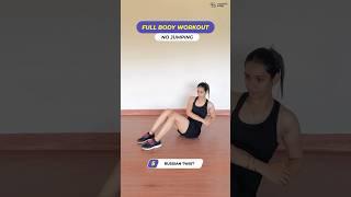 FULL BODY workout (no jumping) // MyHealthBuddy