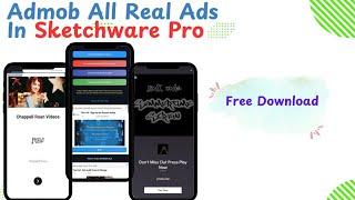 Admob All Real Ads In Sketchware Pro #fastersoftwaredeveloper #sketchware #admobads #ads #viral