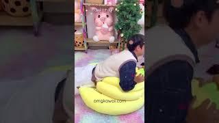 #shorts HUGE BANANA PLUSHIE - omg kawaii #youtubeshorts #viral #cute