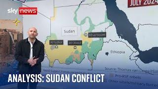 Maps show Sudan conflict's shifting frontlines as SAF regains territory