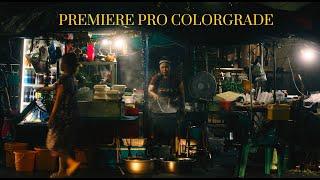 How to color grade SLOG3 in PremierePro // FREE LUT // CINEMATIC