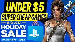 Tons of AWESOME PSN Game Deals UNDER $5! PSN Holiday Sale 2024 SUPER CHEAP PS4/PS5 Games to Buy!