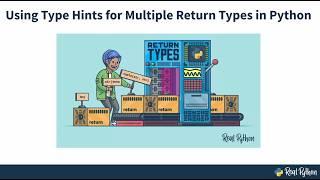 Returning Data of Alternate Types in Python