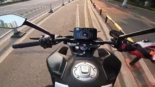 CFmoto 800NK Wheelie with ONE HAND