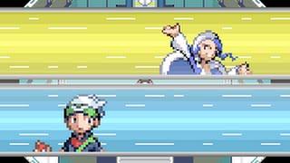 Pokémon Emerald - Champion Wallace battle