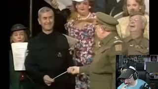 American Reacts to Dad's Army Cornish Floral Dance