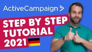 Active Campaign Tutorial Deutsch 2023 | Newsletter & Automation mit Active Campaign erstellen