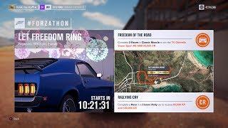 Forza Horizon 3: #Forzathon Short & Easy Race - Freedom Of The Road & Rallying Cry Challenges