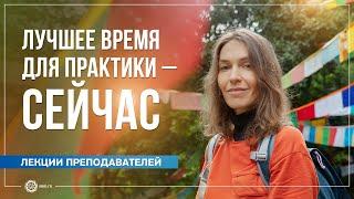 Лучшее время для практики — сейчас. Анастасия Исаева