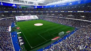 PES 2021 & Football Life 2024 Santiago Bernabéu 2024 Update New Version with Tifo "Vamos Real!"