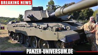 Deutsche Waffentechnik im Kampfpanzer "Challenger 3"  - Thales zeigt Microwellen Abwehrsystem