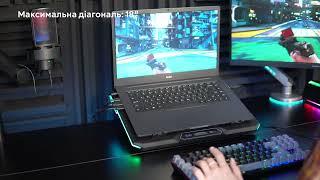 Охолоджувальна підставка для ноутбука GamePro CP890B - Огляд