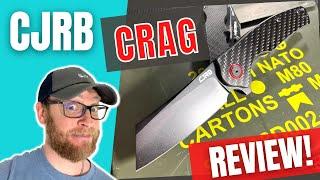 CJRB Crag Review | Unboxing & Overview Of This Slick (Budget) Folding Knife!