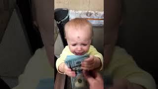 The kid’s unexpected attitude #youtube #baby #happy #funny #cute #usa #kid #fyp #Love