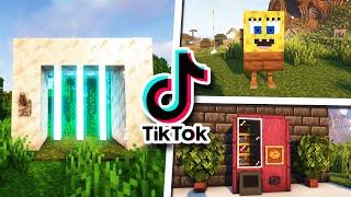 Minecraft: 10+ TikTok Build Hacks