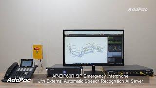 AP-EIP60R SIP Emergency Interphone with External Automatic Speech Recognition AI Server(AI음성인식