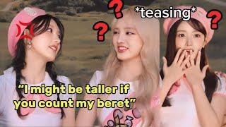 IVE tall members can’t stop teasing GAEUL small height (she screamed at them)