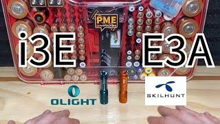 Skilhunt E3A & Olight i3E Comparison (with AAAs and 10440s)