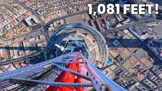 The Scariest Drop Tower in the World: Big Shot Las Vegas