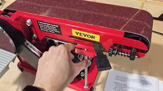 Vevor 4x36" Belt Sander With 6" Disc Sander.... On The Wonk But Useable?