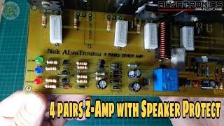 Rockola Zener Amp 4 pairs DiY Amplifier | ALVATRONICSOUNDWORKS