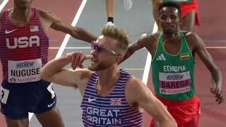 World Indoors 24 - Josh Kerr wins Men's 3000m gold medal in Glasgow