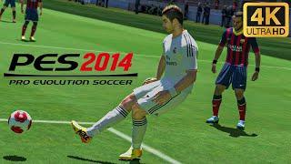 PES 2014 - Real Madrid vs Barcelona | PC Gameplay [4K]