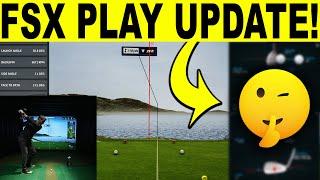 Foresight Sports FSX Play Golf Simulator Update! NEW FEATURE REVIEW!