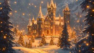 Medieval Castle Glowing Christmas Season | Relax and Sleep Deeply with Melodious Celtic Melodies