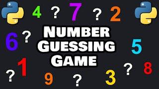 Let's code a Python NUMBER GUESSING GAME! 