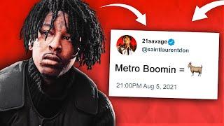 Why Is 21 Savage So Obsessed With Metro Boomin's Production?