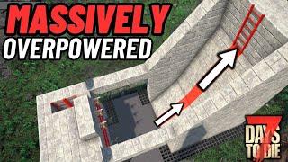 This epic Endgame RAMP horde base will last forever in 7 days to die 1.3.