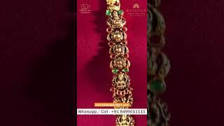 Latest Gold Haram Necklace Designs 2022 at Krishna Jewellers
