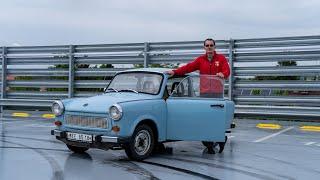 Martin Vaculík a Trabant 601 vytažený ze stodoly: Učebnicový příklad dobré konstrukce!