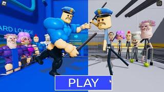 STRONG BARRY Team vs WEAK BARRY Team in BARRY'S PRISON RUN! New Scary Obby (#Roblox)