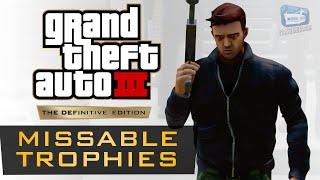 GTA 3 Definitive Edition Missable Trophies Guide