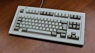 IBM Space Saving Keyboard "SSK" Model M review (IBM buckling spring)