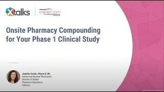 Onsite Pharmacy Compounding for Your Phase 1 Clinical Study