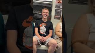 Kiss on the subway / Prank