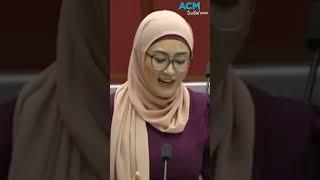 No cap! Senator Fatima Payman delivers parliament speech in Gen Z lingo