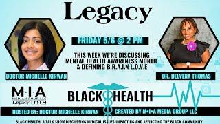 Black Health Hosted By Doctor Michelle Kirwan | B.R.A.I.N L.O.V.E with Dr. Delvena Thomas