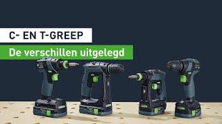 C- en T-greep, wanneer kies je voor welke schroefboormachine? | Festool NL