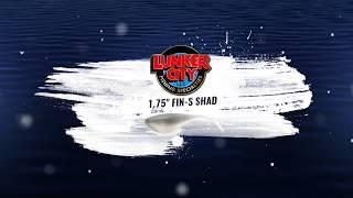 Lunker City 1.75" Fin-S SHAD - Drop Shot Rig Einzelhaken Unterwasservideo