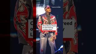 Chris Brown freed on £5m bail by London court. #ChrisBrown #BreezyBowlXX #UK #BBCNews