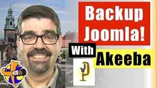 How to Backup a Joomla Site with Akeeba Backup - A How to Backup Up a Joomla Website Tutorial