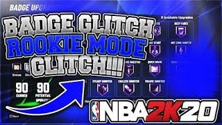 *NEW* ROOKIE DIFFICULTY AND GAME SPEED GLITCH IN NBA 2K20! ROOKIE DIFFICULTY BADGE GLITCH NBA 2K20!