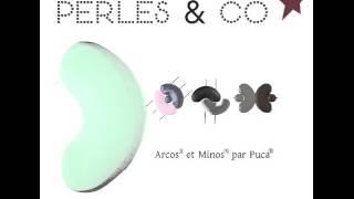 Perles en Verre de Bohème Interconnectables Arcos® & Minos® par Puca®